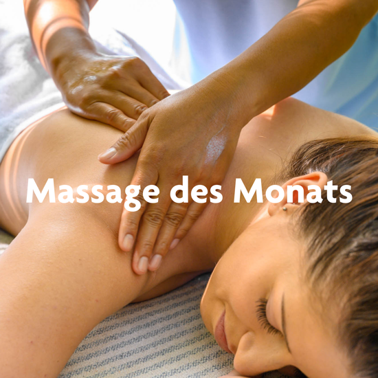 massage des Monats